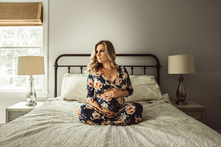 The Full Circle An InHome Maternity Session Massachusetts Lifestyle
