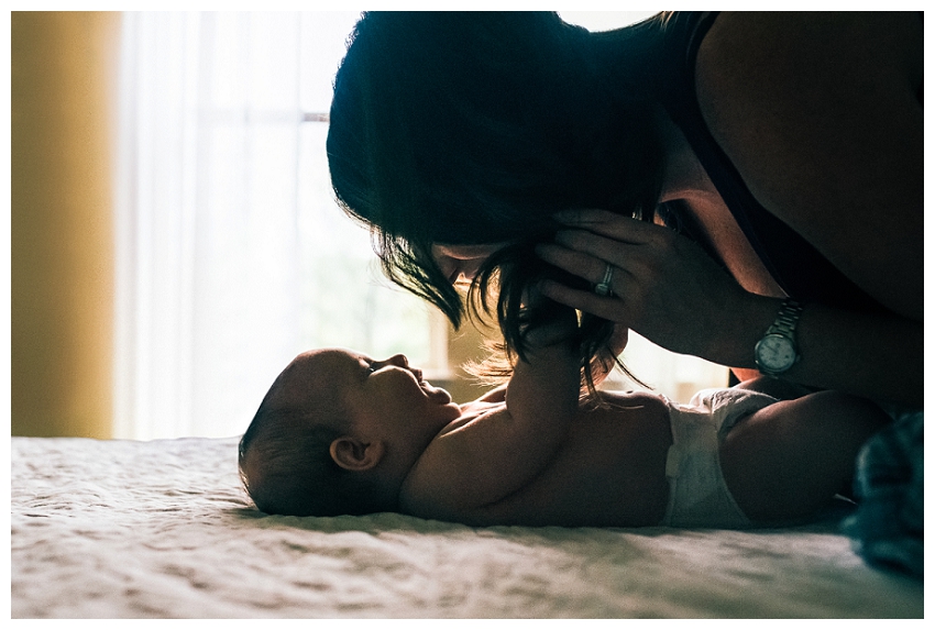 Squishy Happy Baby Snuggles |  North Andover MA Newborn Photographer