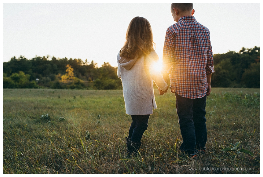 A Fall Evening Together | North Andover MA Family Photographer