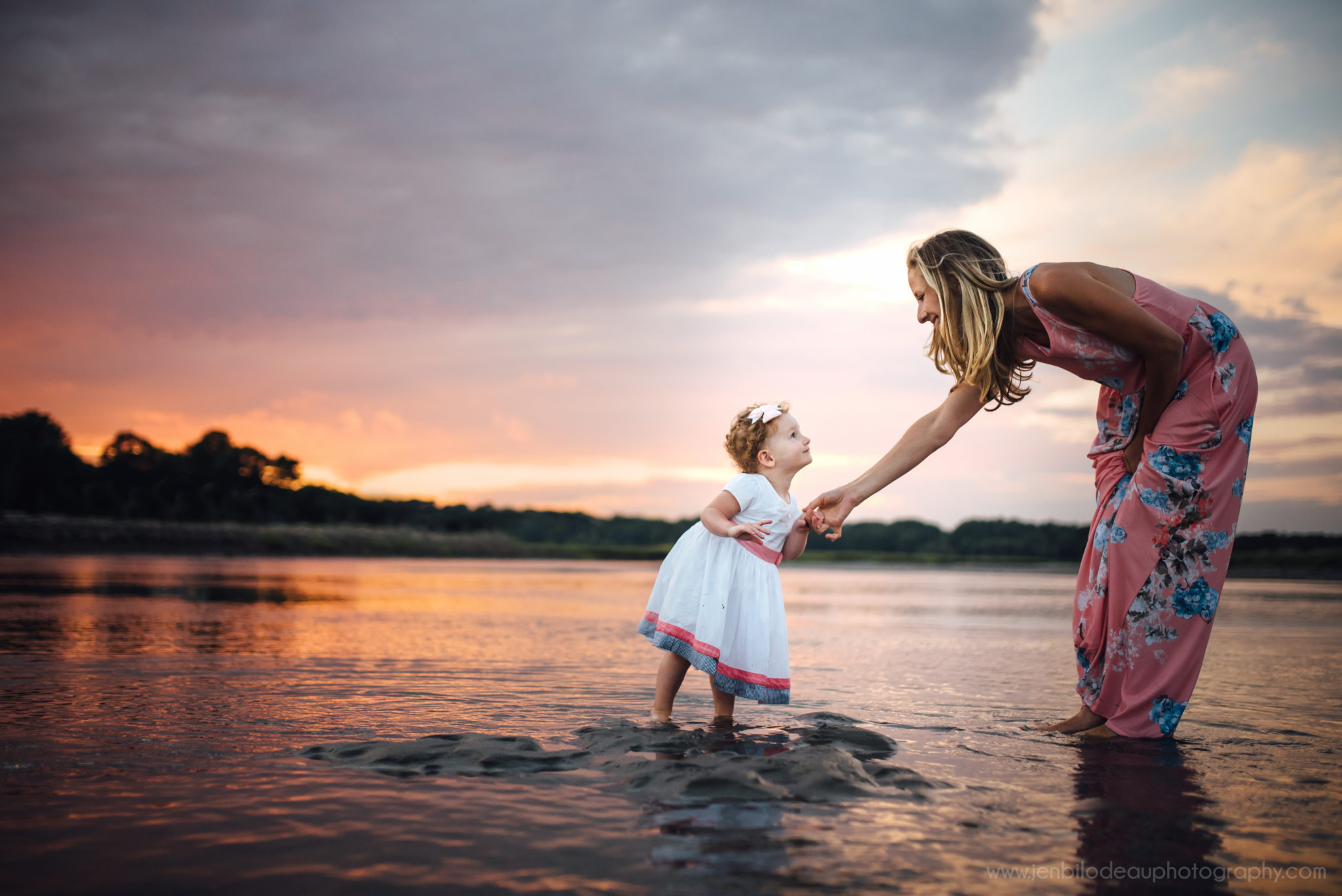 A Summer Sunset Session | Maine Family Photographer