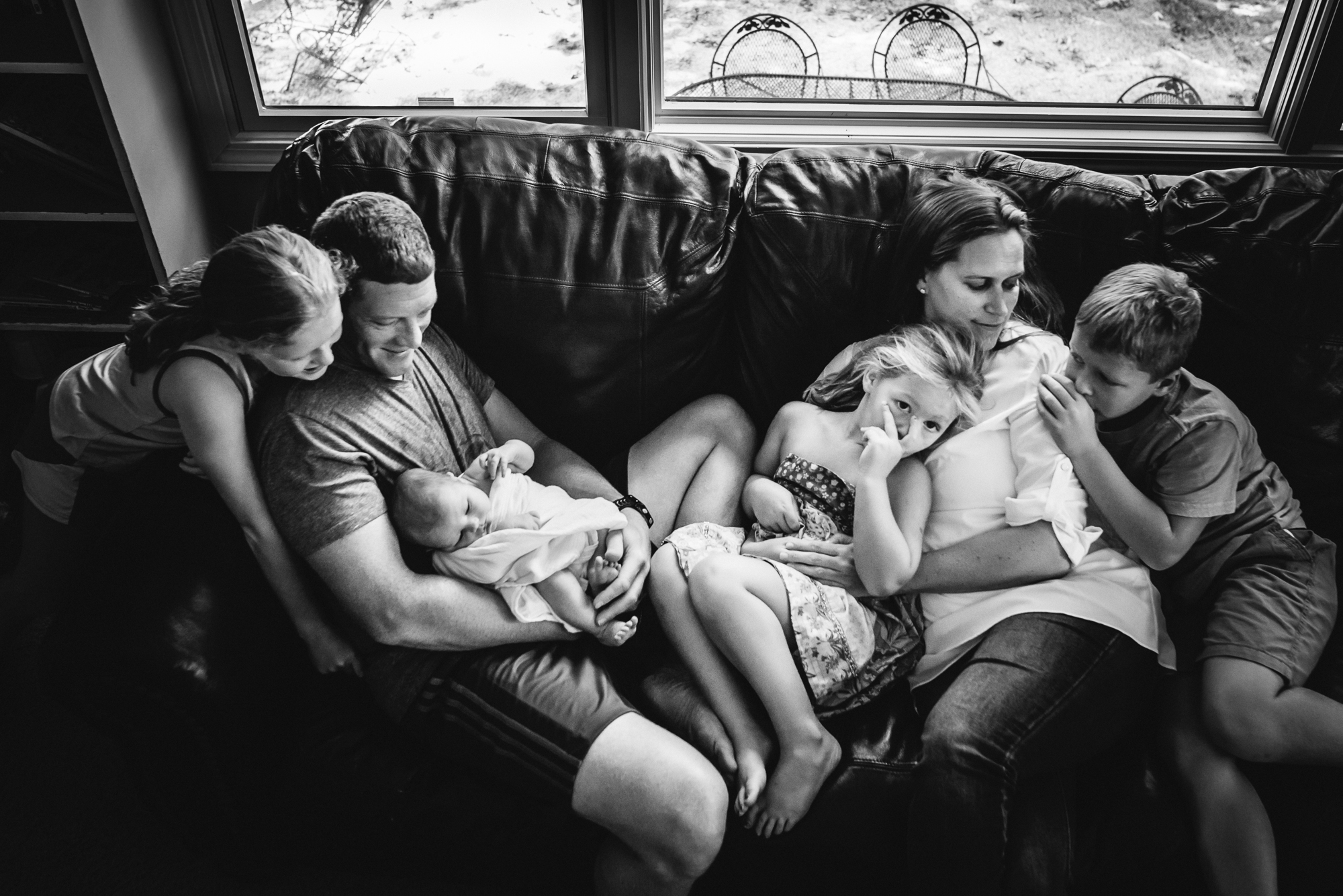 And 4 Makes Them Complete | Boston Lifestyle Newborn Photographer