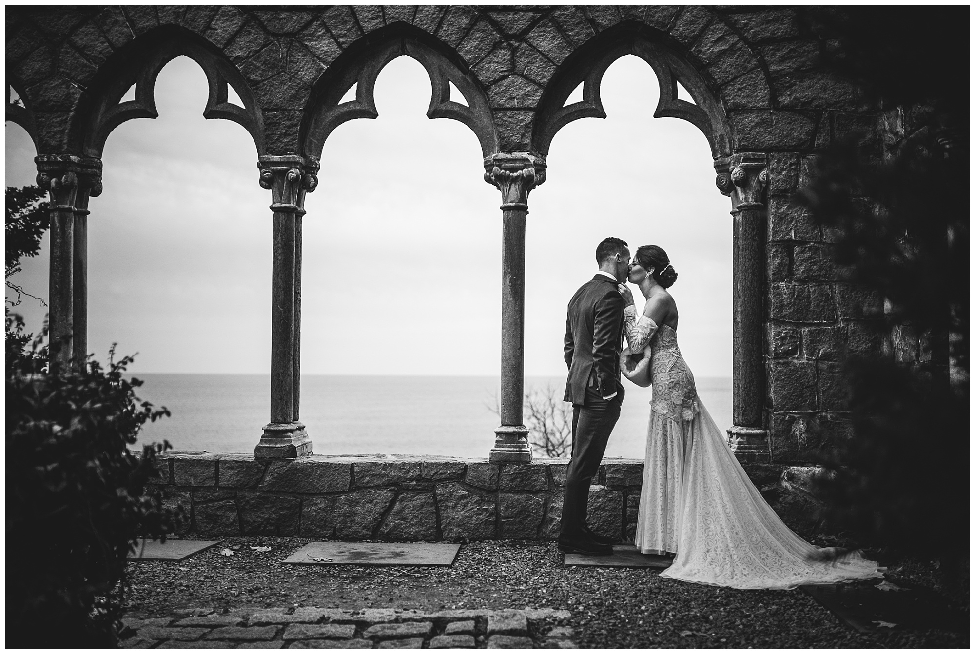 A Winter Wedding | Hammond Castle Gloucester Massachusetts