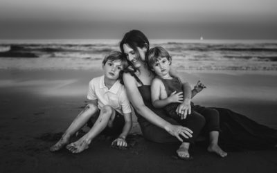 That Late Fall Beach | Massachusetts Family Photographer