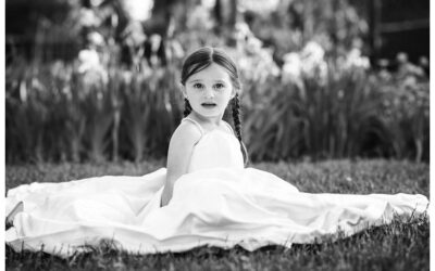 Flowers In Her Hair | North Andover Family Photographer