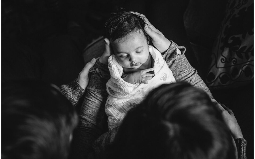 Welcoming A Beautiful Winter Baby | Reading Newborn Photographer