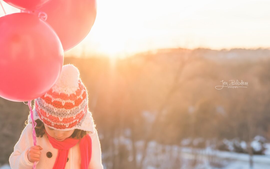 Balloon Sunset | Featured Photo | North Andover, Ma Family Photographer