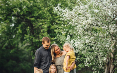 A Warm Spring Evening Family Session | North Andover Family Photographer
