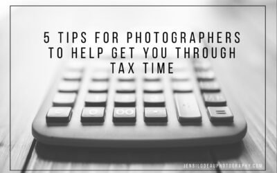 5 Tips For Photographers To Help Get You Through Tax Time